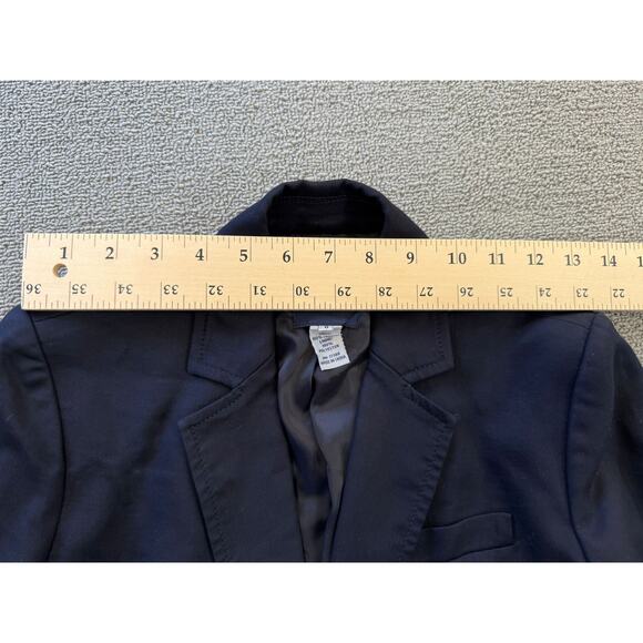 J.Crew Womens‎ 0 Blue Two Button Long Sleeve Blazer Jacket Coat - Picture 4 of 12